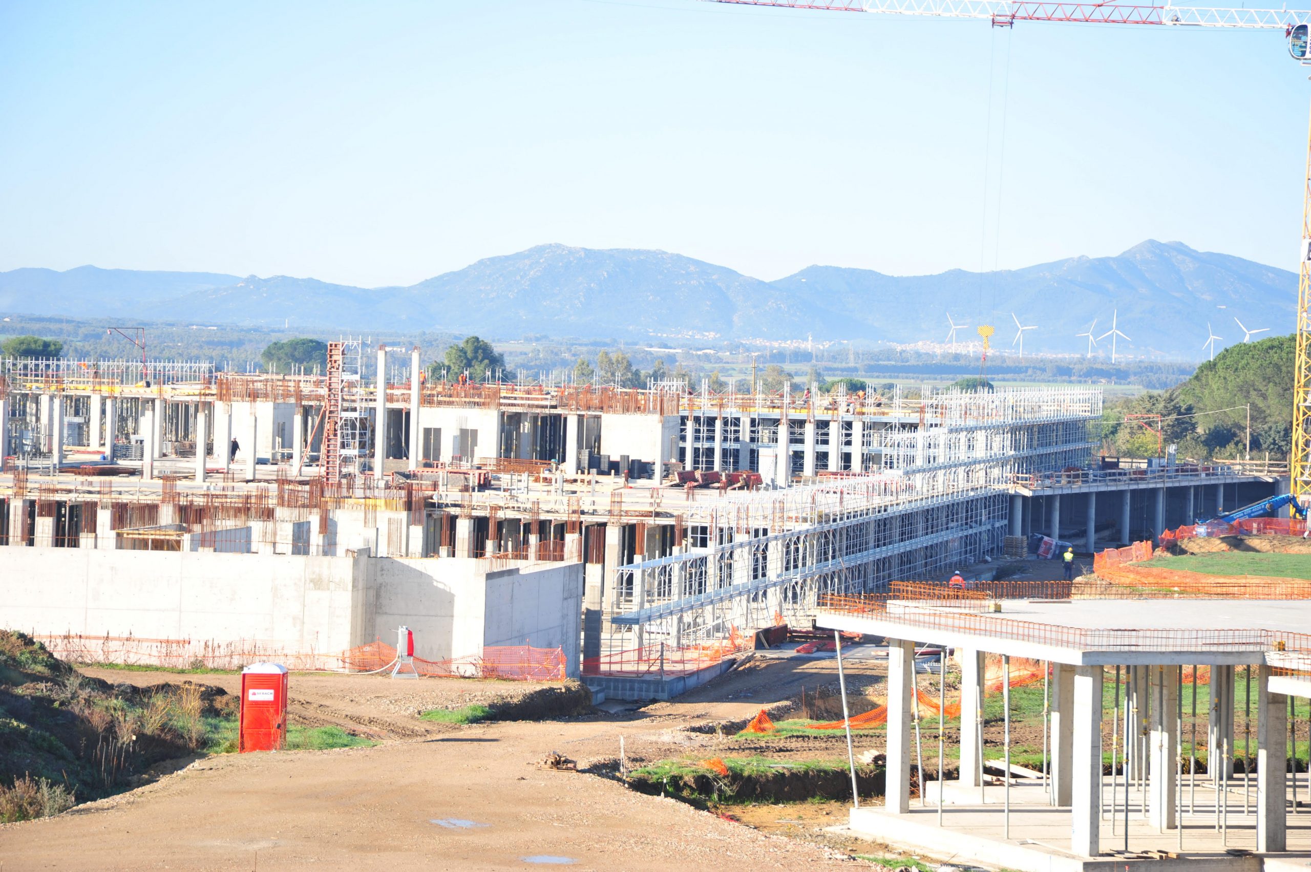 Nuovo ospedale di San Gavino Monreale: lavori al 18 dicembre 2023