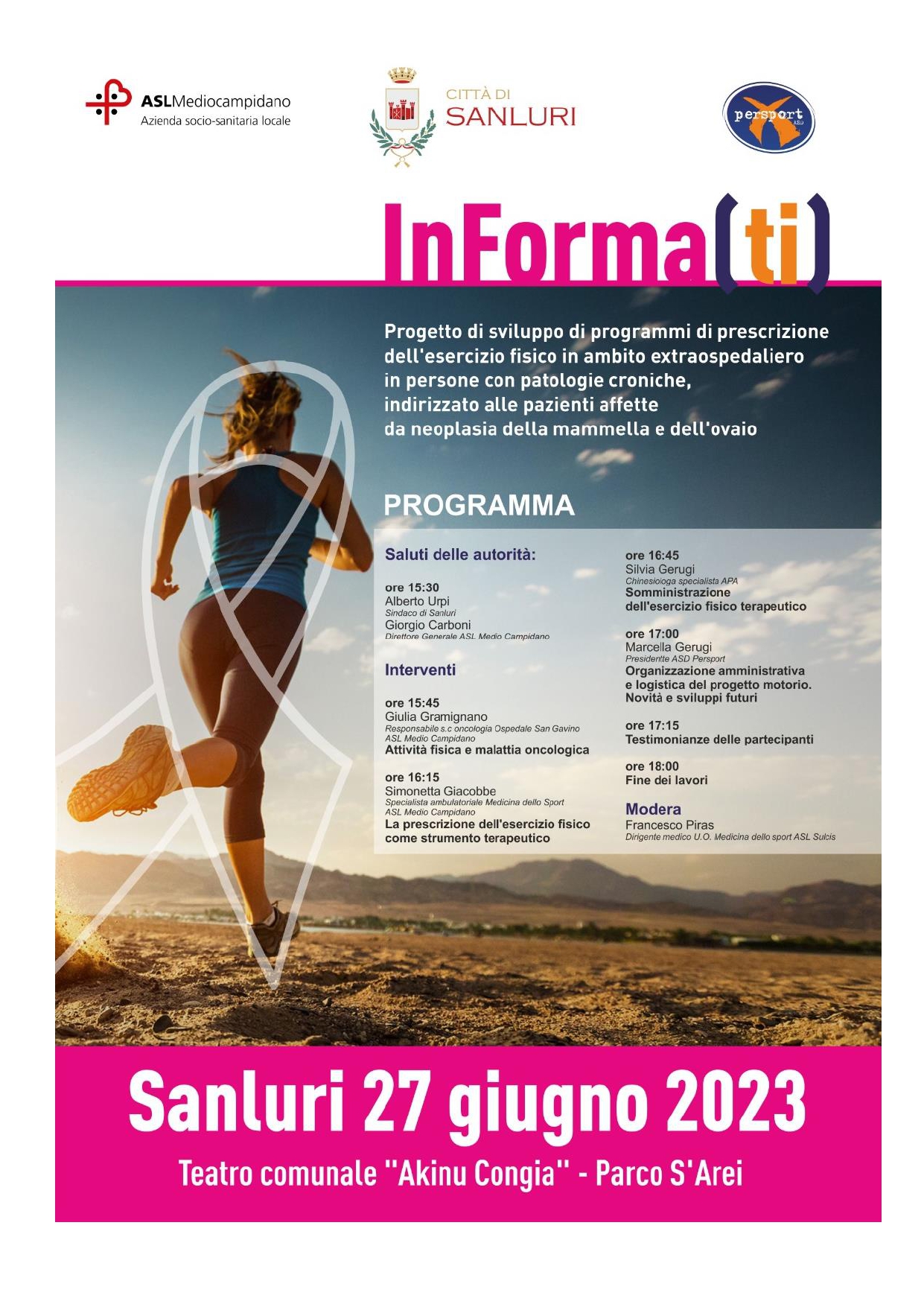 Progetto InForma(ti), il 27 giugno la presentazione dei risultati