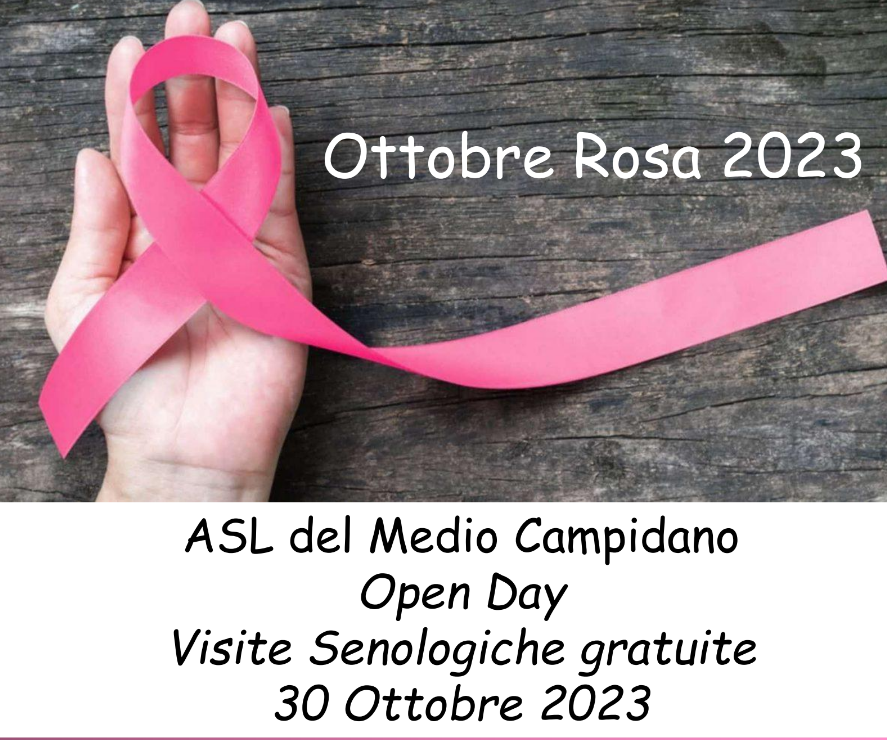 Ottobre Rosa 2023, lunedì 30 ottobre Open day all’ospedale
