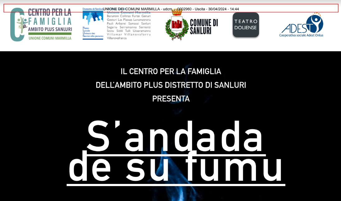 Plus Sanluri, “S’andada de su fumu” di scena al Teatro Akinu Congia Plus Sanluri, “S’andada de su fumu” di scena al Teatro Akinu Congia