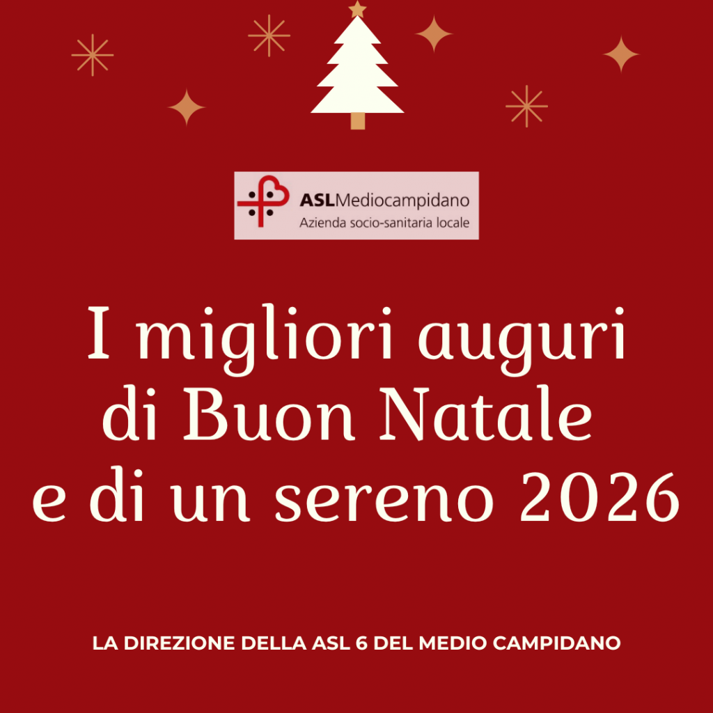 Auguri di Buone Feste dalla Direzione Aziendale della ASL 6
