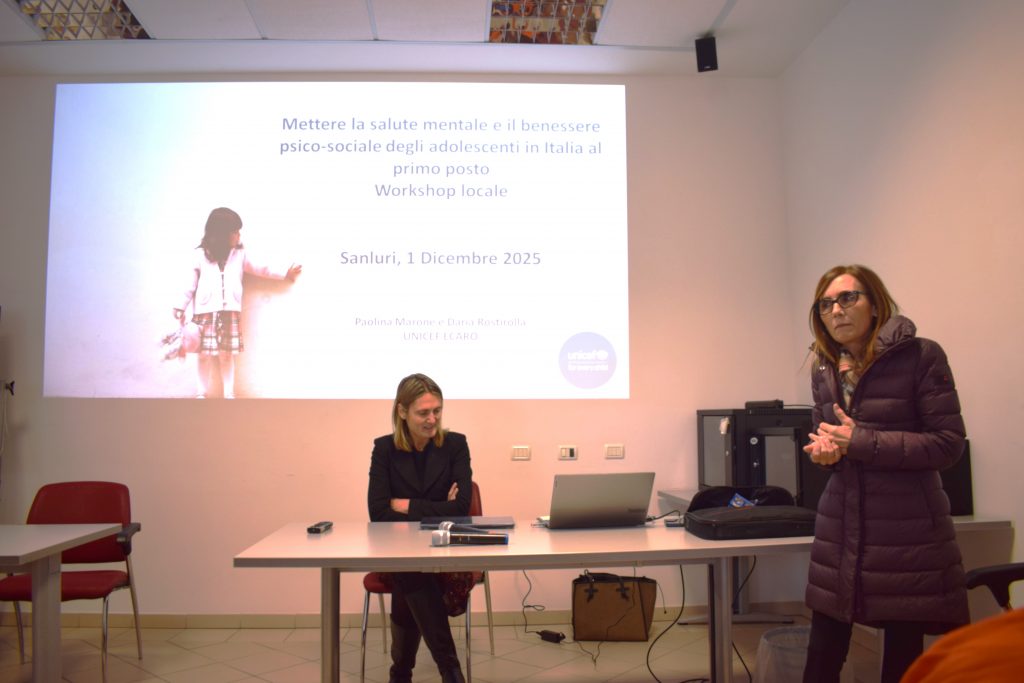 Adolescenti: workshop su salute mentale e benessere psico-sociale